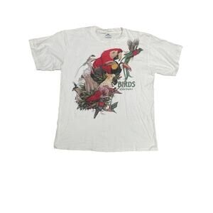 Vintage 1988 Bird Harlequin Shirt XL USA